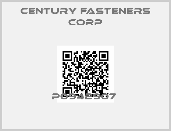Century Fasteners Corp-P0942907 
