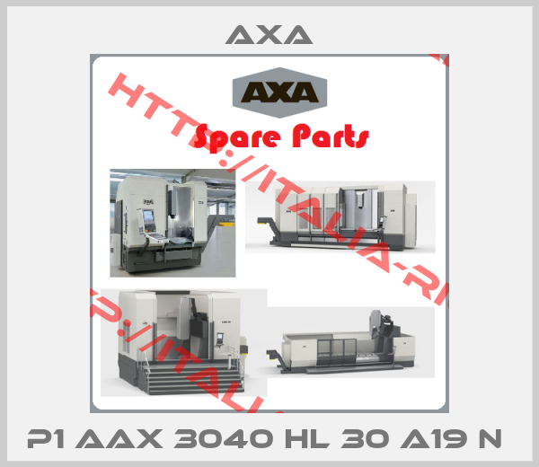 Axa-P1 AAX 3040 HL 30 A19 N 