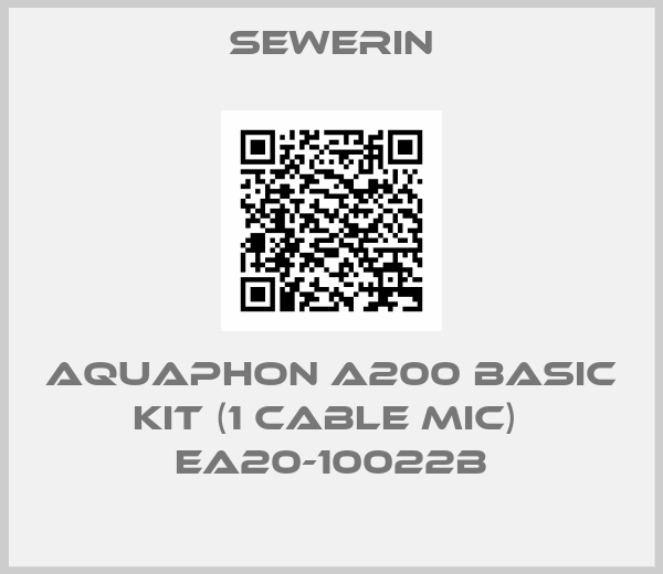 Sewerin-Aquaphon A200 Basic Kit (1 Cable Mic)  EA20-10022B