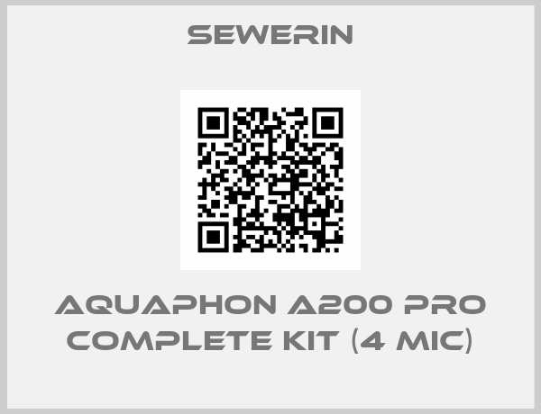 Sewerin-Aquaphon A200 Pro Complete Kit (4 Mic)