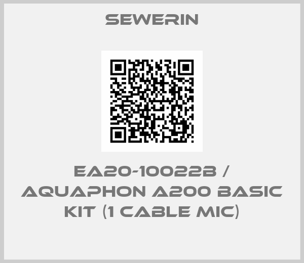 Sewerin-EA20-10022B / Aquaphon A200 Basic Kit (1 Cable Mic)