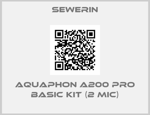 Sewerin-Aquaphon A200 Pro Basic Kit (2 Mic)