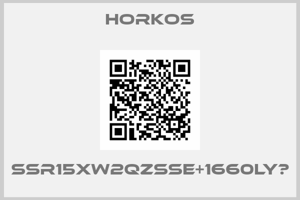 HORKOS-SSR15XW2QZSSE+1660LY　