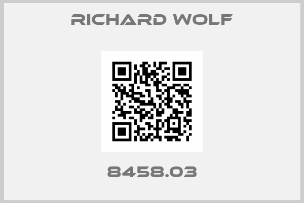 RICHARD WOLF-8458.03