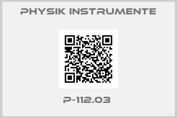 Physik Instrumente-P-112.03 
