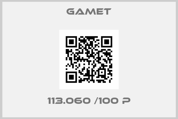 Gamet-113.060 /100 P