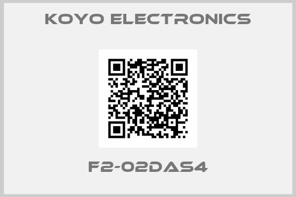 KOYO ELECTRONICS-F2-02DAS4