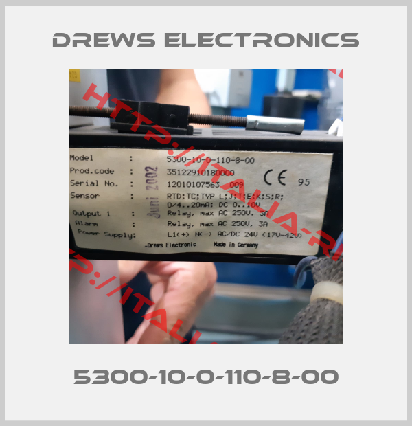 DREWS ELECTRONICS-5300-10-0-110-8-00