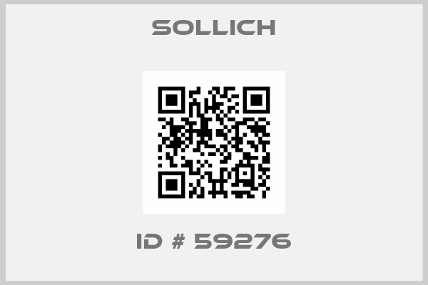 SOLLICH-ID # 59276