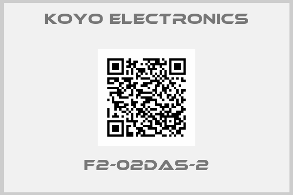 KOYO ELECTRONICS-F2-02DAS-2