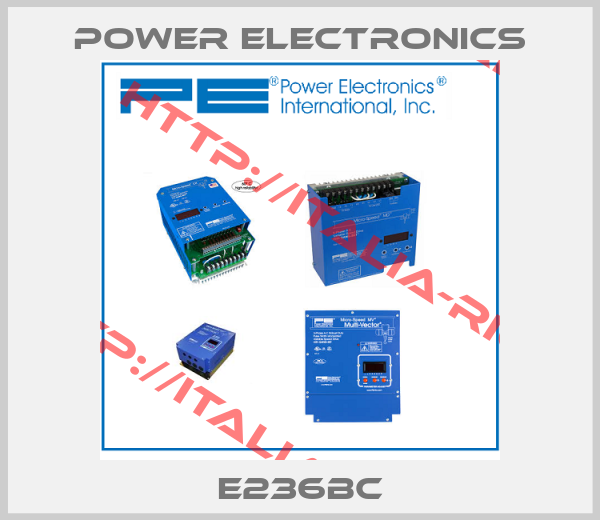 Power Electronics-E236BC