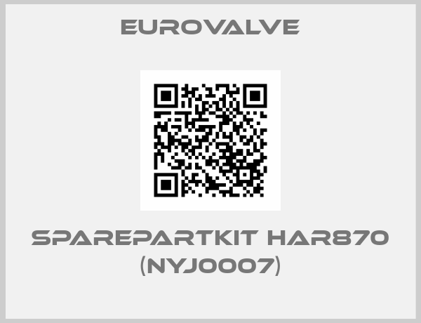 Eurovalve-Sparepartkit HAR870 (NYJ0007)