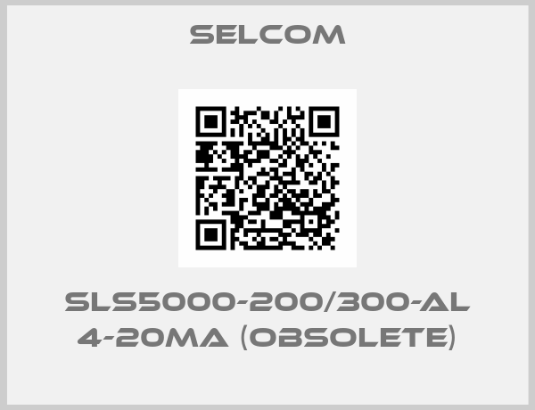 SELCOM-SLS5000-200/300-AL 4-20mA (obsolete)