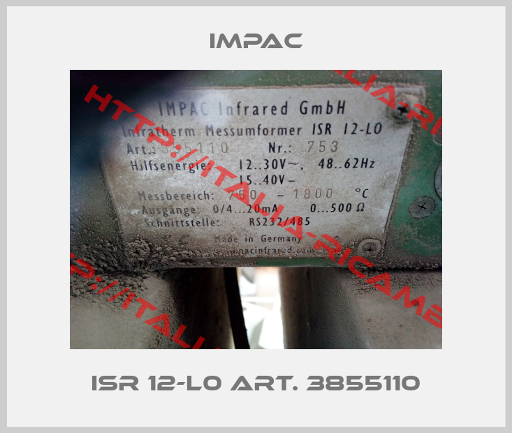 Impac-ISR 12-L0 Art. 3855110