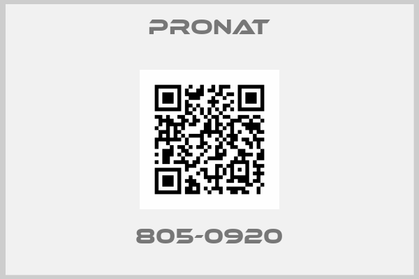 Pronat-805-0920
