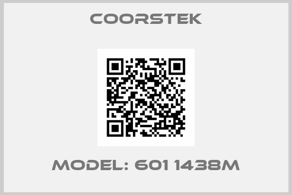coorstek-Model: 601 1438M