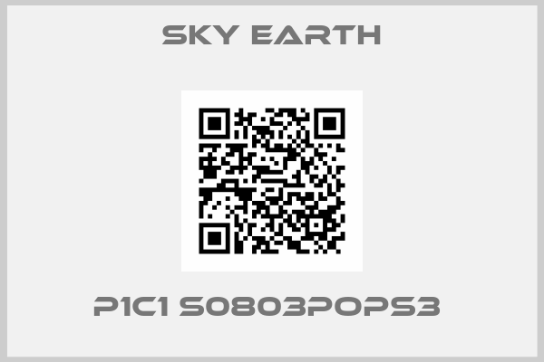 SKY EARTH-P1C1 S0803POPS3 