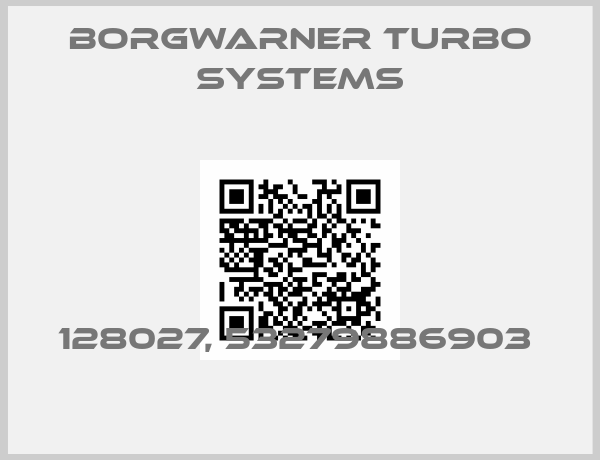 Borgwarner turbo systems-128027, 53279886903 