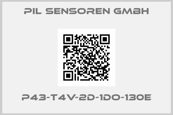 PIL Sensoren GmbH-P43-T4V-2D-1DO-130E