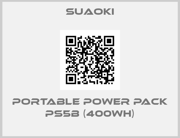 Suaoki-Portable Power Pack PS5B (400Wh)