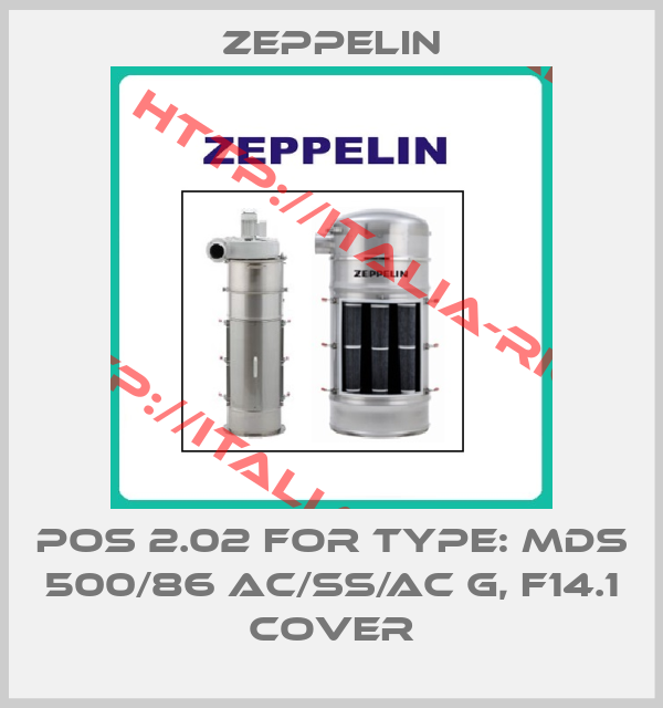 ZEPPELIN-POS 2.02 for Type: MDS 500/86 AC/SS/AC G, F14.1 cover