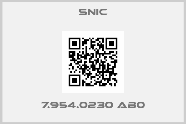 SNIC-7.954.0230 AB0