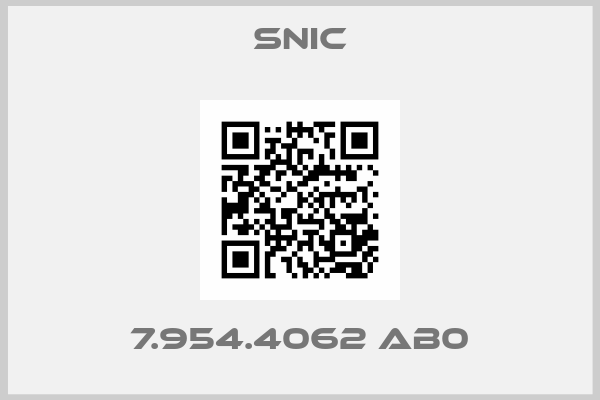 SNIC-7.954.4062 AB0