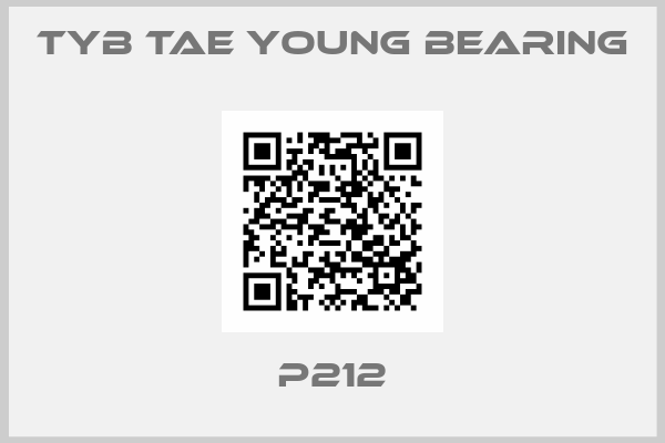 Tyb Tae Young Bearing-P212
