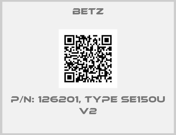 Betz-P/N: 126201, type SE150U V2