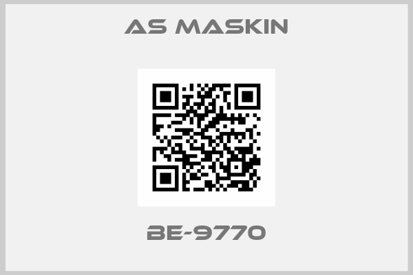 AS MASKIN-BE-9770