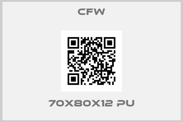 CFW-70X80X12 PU