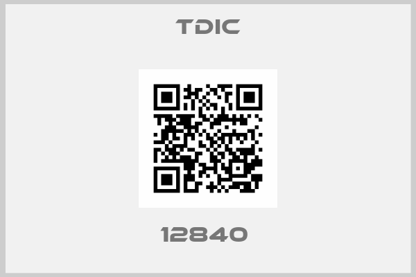 Tdic-12840 