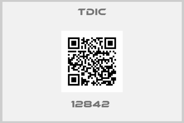 Tdic-12842 