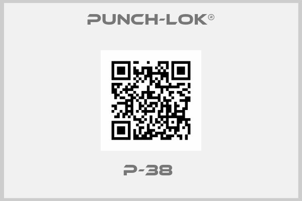 PUNCH-LOK®-P-38 