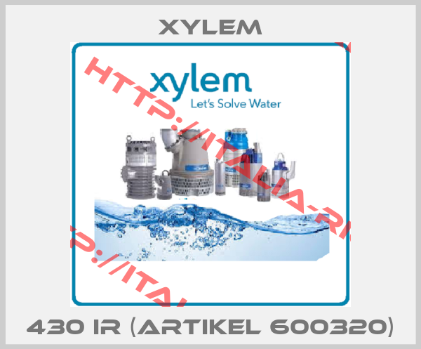 Xylem-430 IR (Artikel 600320)