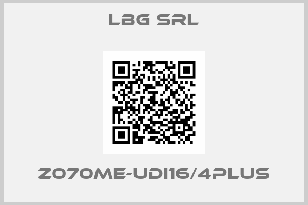 LBG srl-Z070ME-UDI16/4PLUS