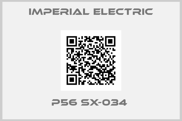 Imperial Electric-P56 SX-034 