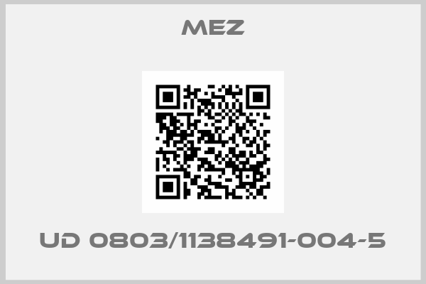 MEZ-UD 0803/1138491-004-5