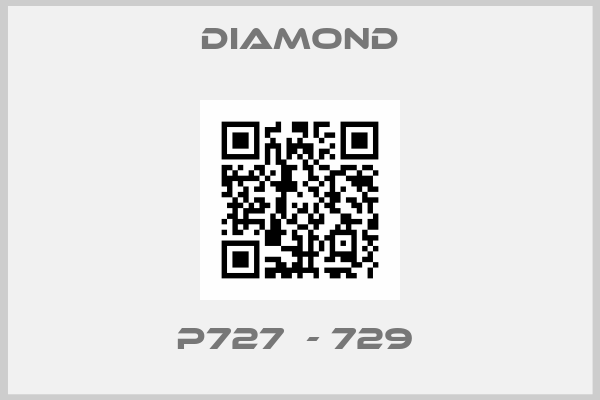 Diamond-P727  - 729 