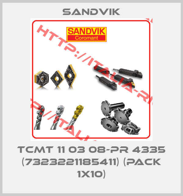Sandvik-TCMT 11 03 08-PR 4335 (7323221185411) (pack 1x10)