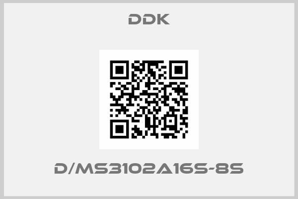 DDK-D/MS3102A16S-8S