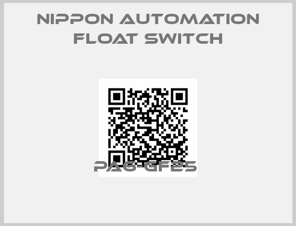 NIPPON AUTOMATION FLOAT SWITCH-PA6-GF25 