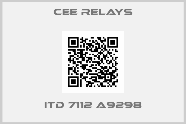 CEE Relays-ITD 7112 A9298