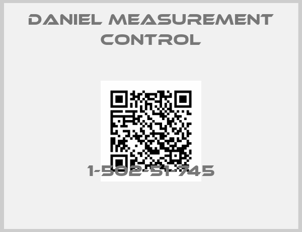 DANIEL MEASUREMENT CONTROL-1-502-51-745