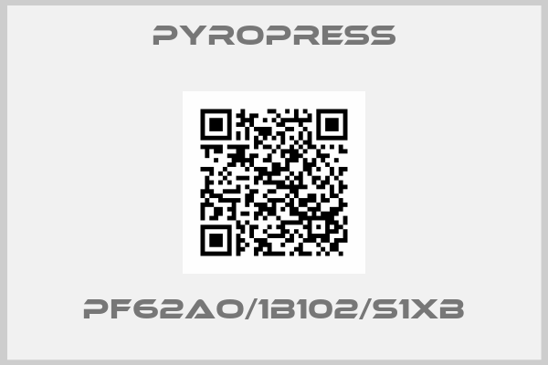 Pyropress-PF62AO/1B102/S1XB