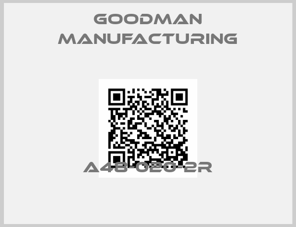 Goodman Manufacturing-A48-020-2R