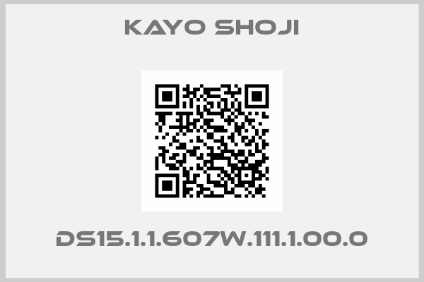 Kayo shoji-DS15.1.1.607W.111.1.00.0