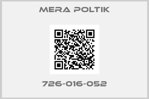 Mera Poltik-726-016-052
