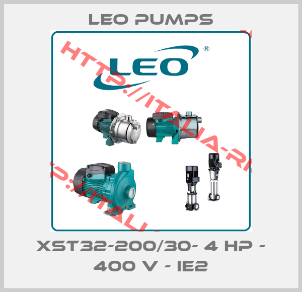 Leo pumps-XST32-200/30- 4 HP - 400 V - IE2