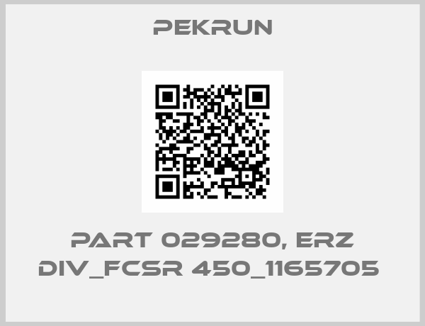 Pekrun-PART 029280, ERZ DIV_FCSR 450_1165705 